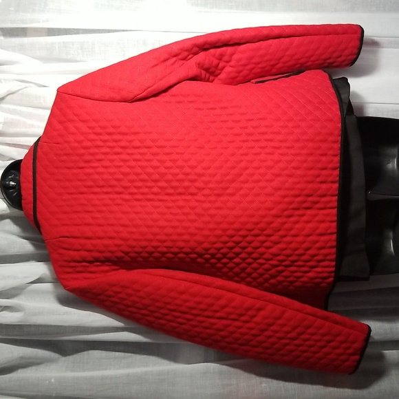 Sz L Beautiful Austrian Made Wool Quilted Jacket - Picture 2 of 9